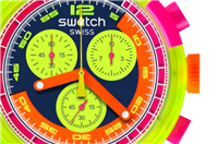 Armbanduhr Swatch in Plastik SB06J100 - SB06J100